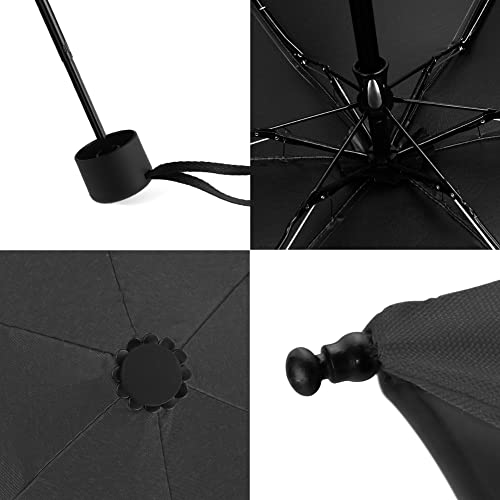Yoobure Small Mini Umbrella With Case Light Compact Design Perfect For Travel Lightweight Portable Parasol Outdoor Sun&Rain Umbrellas thumb #3