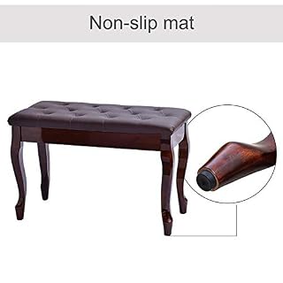 TEmkin Tabouret de Piano Banc de Piano Tabouret de Banc de Piano avec Rangement de Musique, Coussin en Cuir rembourré Parfait pour Un Usage Domestique et Professionnel - Les Beatles, Paul McCartney, John Lennon, RIngo Starr, George Harrison TEmkin Tabouret de Piano Banc de Piano Tabouret de Banc de Piano avec Rangement de Musique, Coussin en Cuir rembourré Parfait pour Un Usage Domestique et Professionnel – Image 4