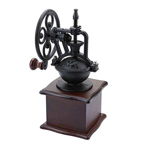 DONDOW Kaffeemühle, Hand Coffee Bean Grinder Handmühle Pfeffer Spice Startseite Schleifmaschine Bohnen Bowl Design… – Bild 8