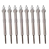 HANCTOW 8PCS Glow Plug compatible with GMC Sierra 2500 HD & Savana 3500 2006-2016; Chevrolet
