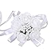 MYhose Bracciale Donna Donna Damigella d'Onore Ragazza Matrimonio Polso Bianco Corsage Rosa Artificiale Fiore da Polso Imitazione Perla Gioielli Braccialetto Prom Party Decor Bianco