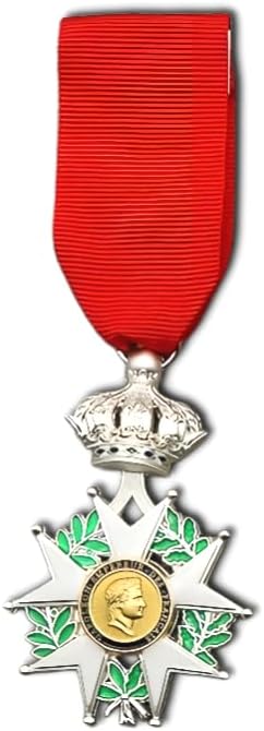 French Legion of Honour Light Silver Medal - Military Award Replica