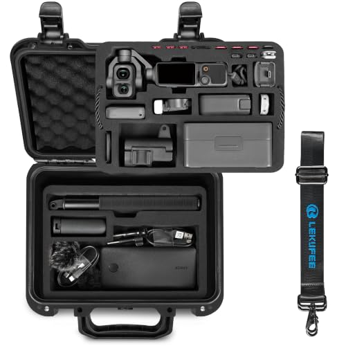 Image of Lekufee Waterproof Hard Case for DJI Osmo Pocket 4P & Osmo Pocket 4