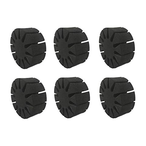 BulzEU 6 Pcs Archery Arrow Holder Portable Round Foam Arrow Protection Rack Separator Holder Outdoor Hunting Archery Protective Gear Tool Hold 12 Arrows Cover