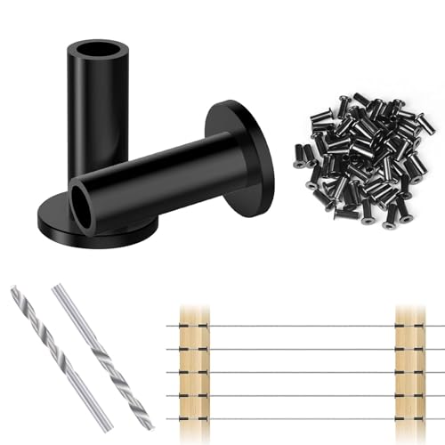 RiaYer 50 Pack Black T316 Stainless Steel PVD Coated Protector