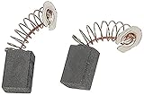 Uxcell - Cepillos de carbono para motor de repuesto, 15/64 x 1/12 x 1/9 pulgadas, 2 unidades