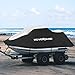 NEVERLAND Jet Ski Cover Suitable for 2 3 Seater Jetski Covers Heavy Duty Waterproof with 2 Air Vent Marine Grade UV Resistant Compatible with Yamaha Sea-Doo Lengths 135'' to 145