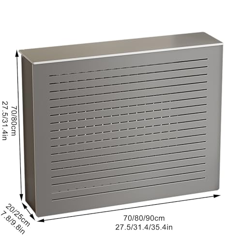 Cubierta decorativa para radiador lavable que oculta calefacciones viejas en pasillos 3