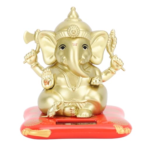 Solar Dancing Elephant Swinging Toy with Built in Solar Reception Panel for Car, Windowsill and More