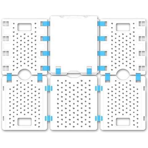 BoxLegend V4 Shirt Folding Board Enlarged and Widened Shirt Folder Folding Adults Laundry Tool Clothes Folder Laundry folders Folding Boards for tshirt, Sweater, Pants, Dresses, White Cover