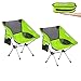 Produktbild Campingstühle 2er-Set Faltbar Ultraleichter Leicht Campingstuhl, Klappstuhl bis 150 kg, Camping Stuhl mit Tragetasche und Tasche für Outdoor, Beach, Wandern, Picknick, Fishing
