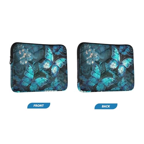 Funda para Laptop Blue Butterfly 13-14 pulgadas impermeable miniatura 2