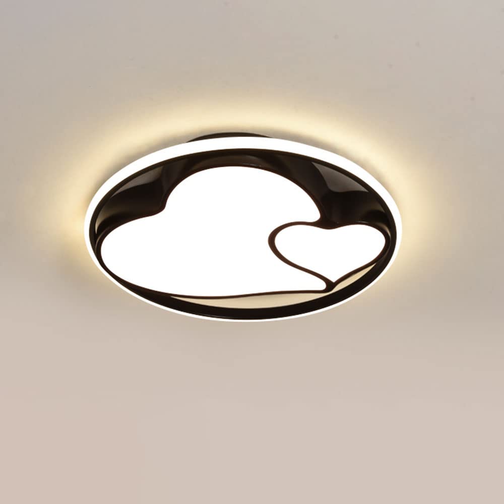 Plafonnier LED ultra-mince rond encastré en acrylique pour couloir