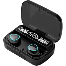 MWRPCRDN Wireless Earbuds, Bluetooth 5.3 Ear Buds LED Power Display Headphones 30H Playtime Stereo Earbuds with Comfort Lightweight in Ear Earphones for Workout/Running