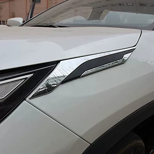 Accesorios para Toyota RAV4 2019-2025 2 piezas ABS cromo miniatura 4