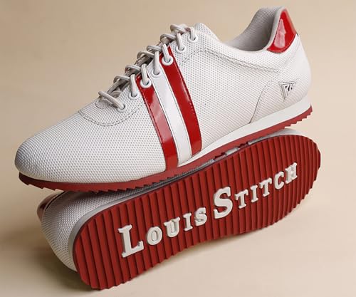 Image of LOUIS STITCH Men's Casual Sneaker | Elastic auto Adjustable Laces Sneakers for Men | Sneakers Shoes | Comfortable and Lightweight | LSPSNK TP