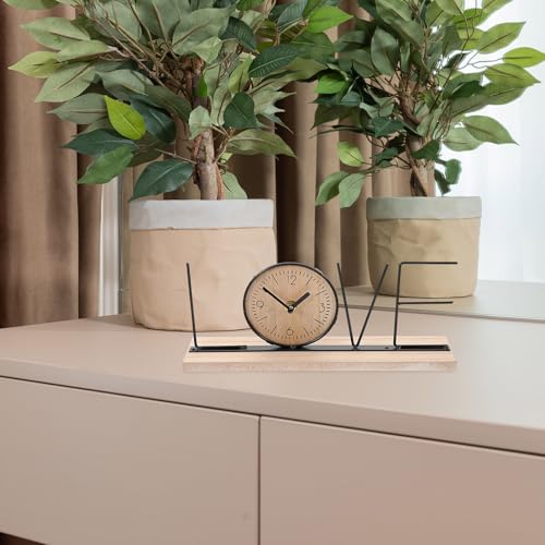 Reloj de escritorio clásico para decorar tu mesita de noche o estudio 8