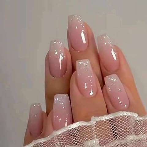 Faux Ongles Ceboic Rose Ballerine Cover