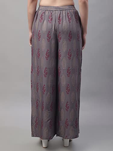Image of Pistaa's Women's Regular Fit High Rise Palazzo