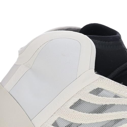 Image of adidas Yeezy Quantum Lace-Up Sneakers- Knitted Elastic Collar, Mesh Upper with RPU Cage, Boost Cushioning - Yeezy Shoes