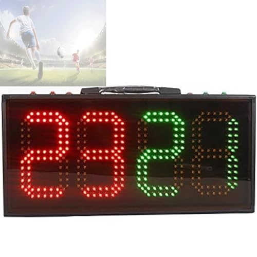 Tableau de score de football à LED étanche IP52 avec batterie intégrée