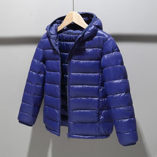 Shinsto Kids Boys Girls Winter Coats Puffer Jacket Long Sleeve Hoodie Ultra Lightweight Down Coat4