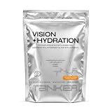 TANKER Vision + Hydration – Supports Eye Health Nutrients and Daily Hydration, Hydration for Dry Eyes, No Added Sugar, Electrolyte Powder Drink Mix Sticks (Tropical Citrus, 1 Pack (20 Sticks))
