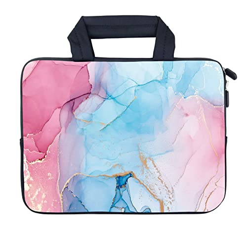 AMARY Laptop Sleeves 11.6" 12" Laptop Handle Bag Neoprene Notebook Carrying Pouch Chromebook Sleeves case (Marble) by AMARY - Used condition - US$11.92