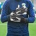 FORZA HYB Goalkeeper Gloves - Hybrid Cut Gloves | Designed for All Goalkeepers (Black & White, Size 11 (XL Adult))