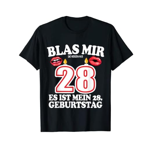 Hombre Me sopla las velas de 28 cumpleaños hombre divertido divertido Camiseta