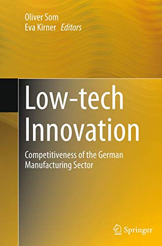 Low-tech Innovation: Competitiveness of the German Manufacturing Sector