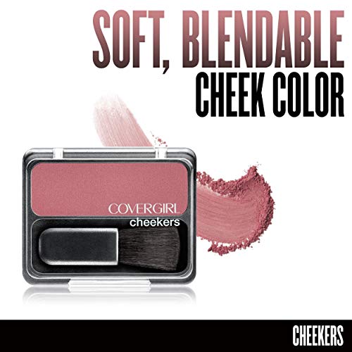 Covergirl Cheekers Blendable Powder Blush Plum Plush, .12 Oz (Packaging May Vary), 1 Count #TOP2