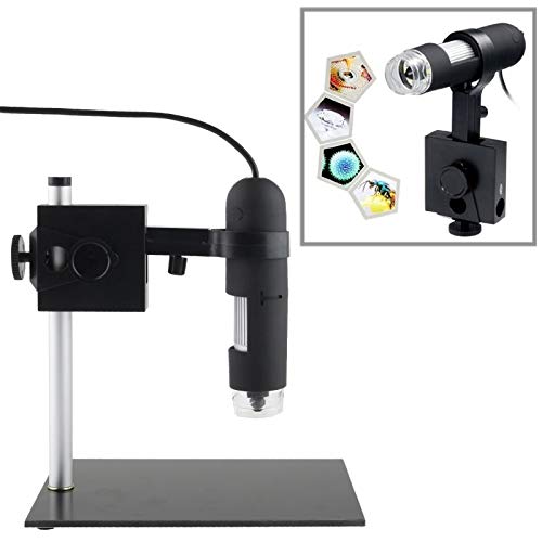 Microscope numerique LLD 1000X USB avec support de bureau et 8 LED
