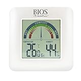 Thermor Bios Indoor Hygrometer with Bios Comfort Scale (White, 4.5-Inch x 7.25-Inch x 1.25-Inch)