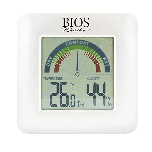 Thermor Bios Indoor Hygrometer With Bios Comfort Scale (White, 4.5-Inch X 7.25-Inch X 1.25-Inch) #TOP4