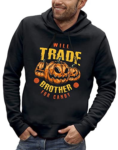 Sweat à capuche Halloween citrouille idéal pour vos soirées d'automne