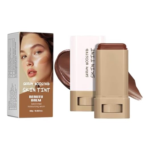 Base Stick Beauty Balm Serum Boosted Skin Tint, Sérum hidratante de cor sólida, base facial, corretivo multifuncional de cobertura total, ilumina e maquiagem (#01)