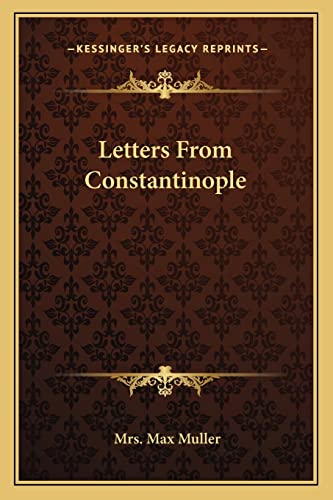 Letters From Constantinople