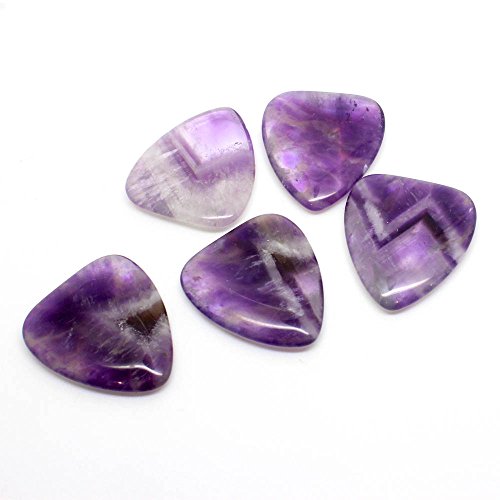 Jewel Tones Amethyst Four Pack Médiators pour Guitare – Lot de 4 - Les Beatles, Paul McCartney, John Lennon, RIngo Starr, George Harrison Jewel Tones Amethyst Four Pack Médiators pour Guitare - Lot de 4 – Image 6