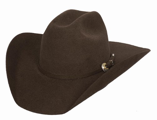 Bullhide Montecarlo Men's Felt Collection Kingman 4X Premium Wool Western Cowboy Hat, 4