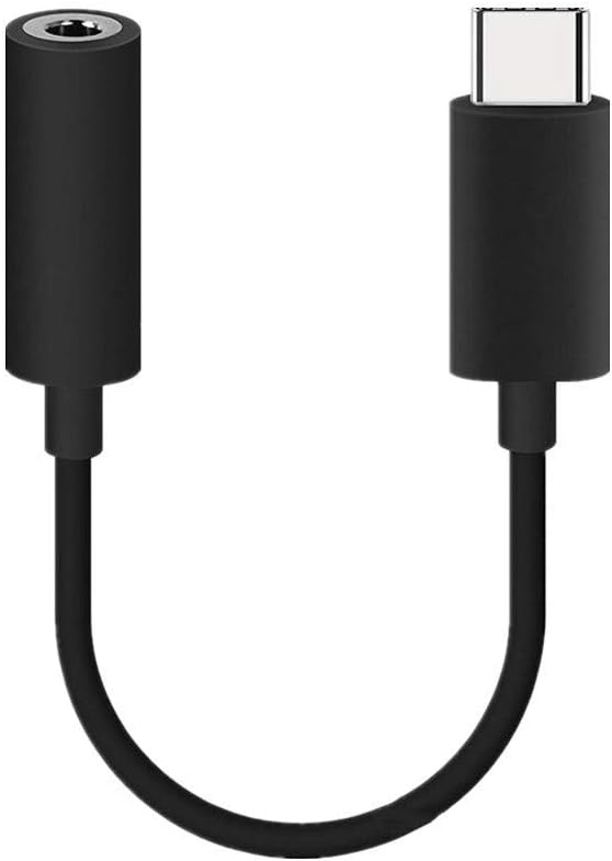USB C Headphone Jack Adapter. Type C to 3.5mm Female Aux Audio Cable for Google Pixel 2 3 XL, Samsung, Essential, Huawei, Moto, OnePlus, HTC, Xiaomi etc.