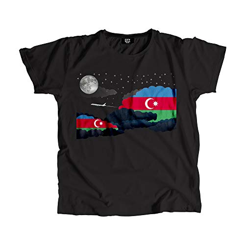 T-shirt Azerbaijan Night Clouds confortable contre la chaleur