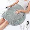 immtree Almohadilla térmica con peso para un alivio más profundo del dolor, 7 libras de tamaño XXXL (29 x 24) con tecnología de calor rápido, mantas térmicas para adultos, alivio para espalda, hombros