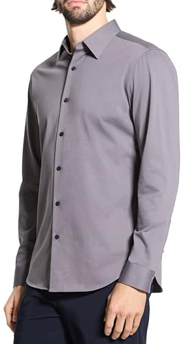 Theory Men's Sylvain Shirt in Structure Knit3