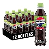 Pepsi Max Lime, 500ml (Pack of 12)