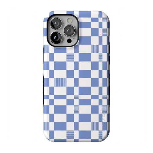 Casely iPhone 13 Pro Max Case | Reality Check | Periwinkle | Bold Protective Design | Compatible with MagSafe