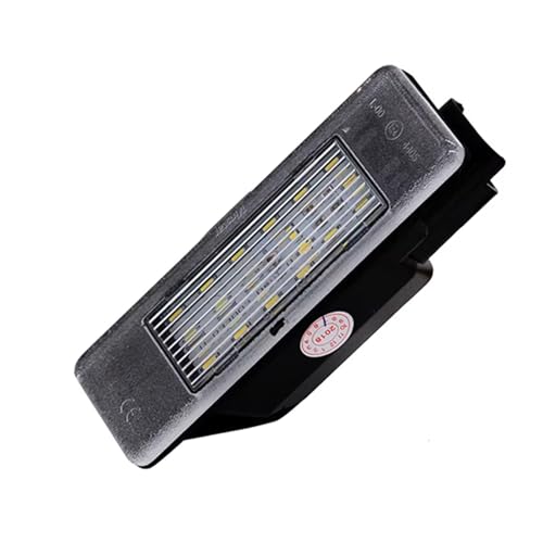 Plafón luz LED de matrícula trasera compatible con Nissan Primera Note Navara 2001-2007 3