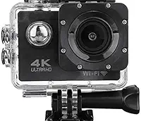 CIC Câmera Sports Prova d´água Fotográfica WiFi Original Filmadora DV Ultra HD 4K 30fps 30m, Preto