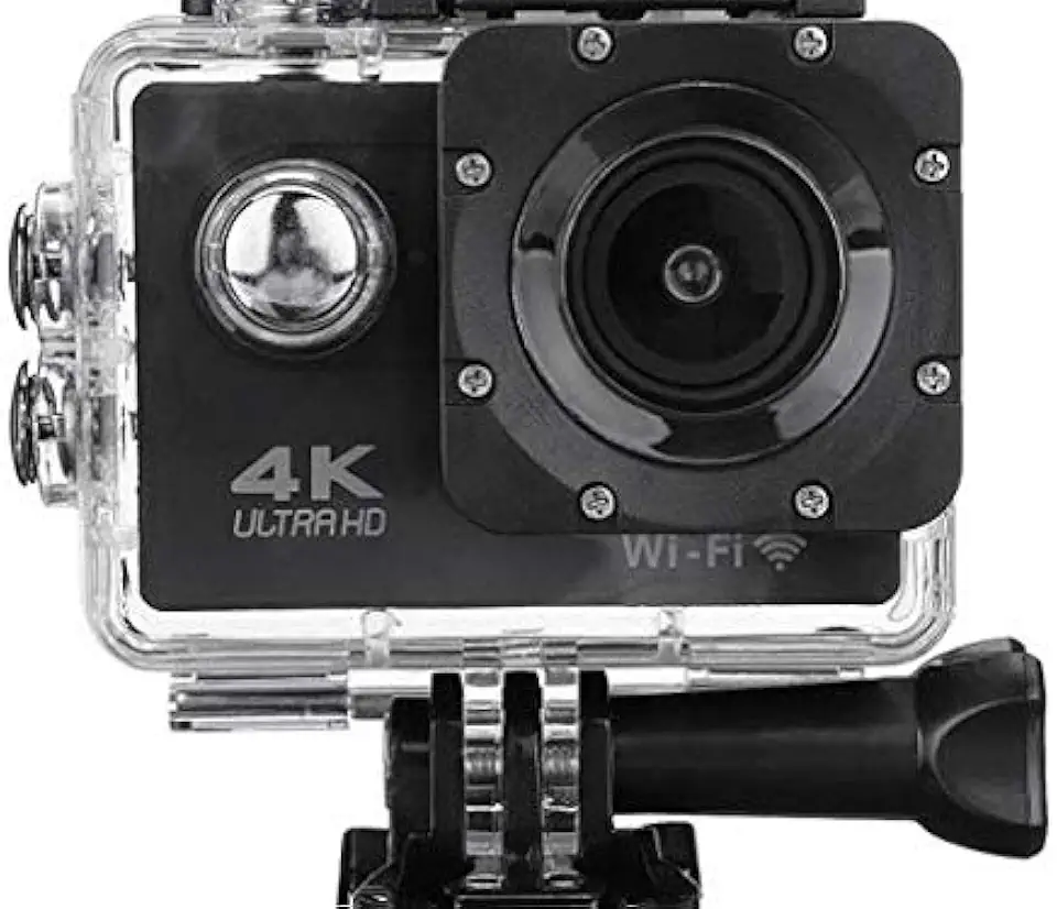 CIC Câmera Sports Prova d´água Fotográfica WiFi Original Filmadora DV Ultra HD 4K 30fps 30m, Preto