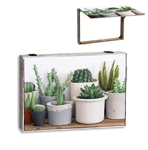 Tapa Contador Cactus´- 46X7X32 CM -Material: Madera (DM)- 1 Unidad